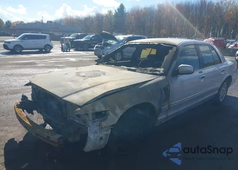 2002 Mercury Grand Marquis Gs from USA, damaged, VIN 2MEFM74W22X657214